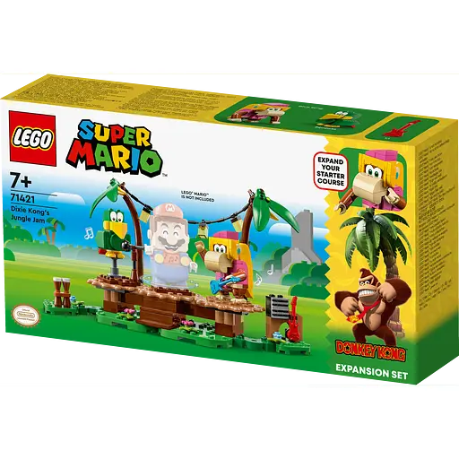 Конструктор LEGO Super Mario™ Импровизация в джунглях Дикси Конга. Дополнительный набор 174 детали (71421) - фото 2