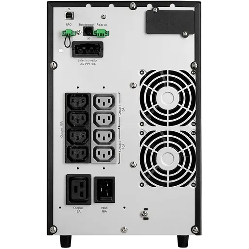 Джерело безперебійного живлення Eaton 9SX, 3000VA/2700W, LCD, USB, RS232, 8xC13, 1xC19 - фото 4