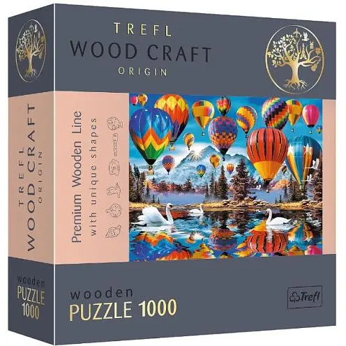 Пазл Trefl деревянный фигурный Воздушные шары 1000 эл. (20143)