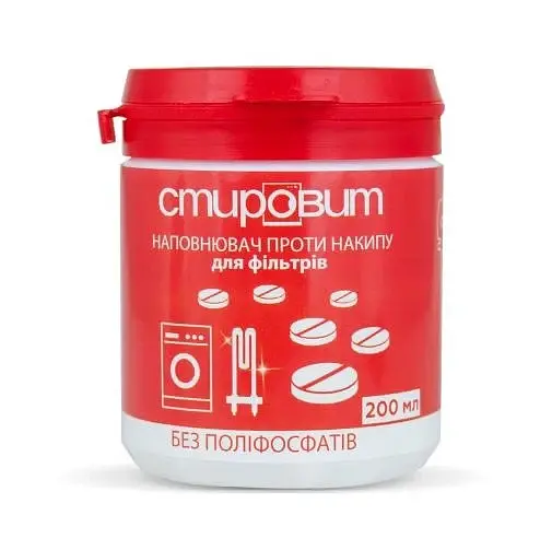 Наполнитель против накипи SVOD Стировот для фильтров 200 мл 30412 - фото 1