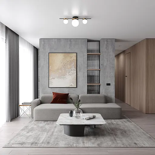 Стельовий світильник SV0025-3P BK+GD - фото 3