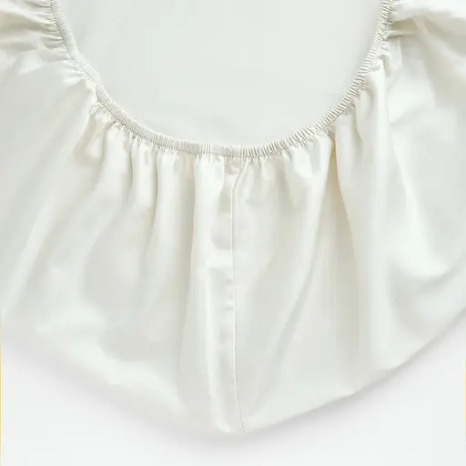 Простирадло на резинці МВМ My Home Елегія 160x200 см айворі (BL-FS-23 IVORY) - фото 2