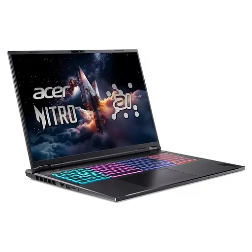 Ноутбук Acer Nitro 18 AI AN18-61 – Ryzen AI 9365 32GB 1TB Windows 11 Pro RTX 5070 - фото 2