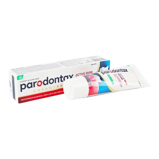 Паста зубная Parodontax Свежая мята, Активное восстановление десен 75 мл