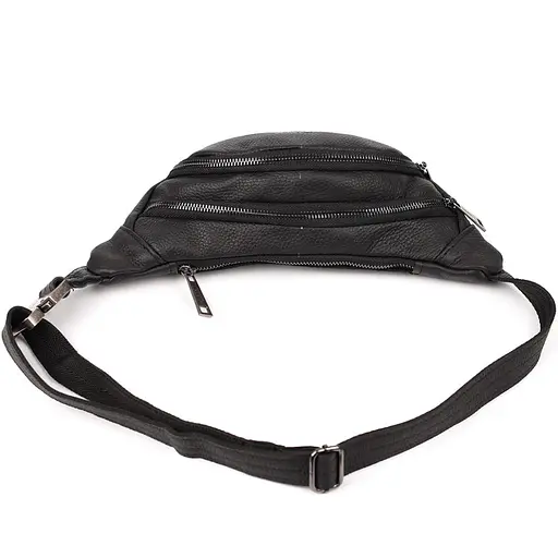 Шкіряна чоловіча сумка на пояс TARWA 11х30х5 см nsa0001310 - фото 8