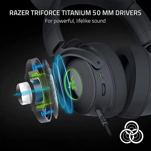 Ігрова гарнітура Razer Kraken Kitty V2 Pro Black (RZ04-04510100-R3M1) - фото 7