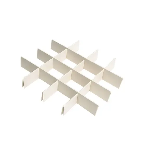 Ложемент для коробки на 16 ячеек для орешков сладостей зефира, макаронс тарталеток, Vals Белый 87860 - фото 1