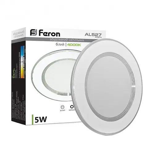 Свiтильник свiтлодiодний Feron AL527, 5W 4000K (28537)