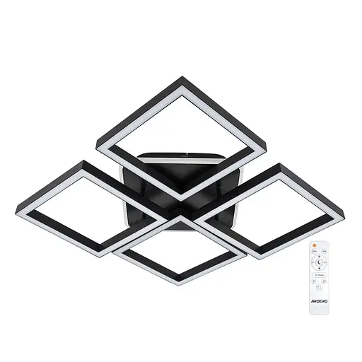 Світлодіодний накладний світильник Ardero AL6490ARD URBAN 90Вт чорний - фото 1