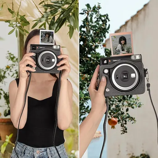 Чехол для фотоаппарата Fujifilm Instax Square SQ40 черный - фото 7