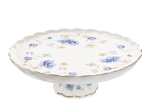 Уцінка. Блюдо для торта Lefar Лаура Блю, з кришкою, 29 см, білий (943-217) - фото 2