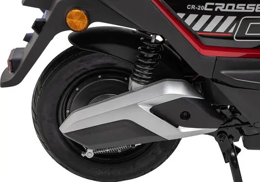 Електроскутер Двомісний Crosser CR20 (2500W, Графенова батарея 72V/24Ah) Зелений - фото 6