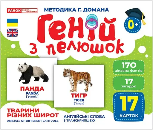 Тварини різних широт. Геній з пелюшок