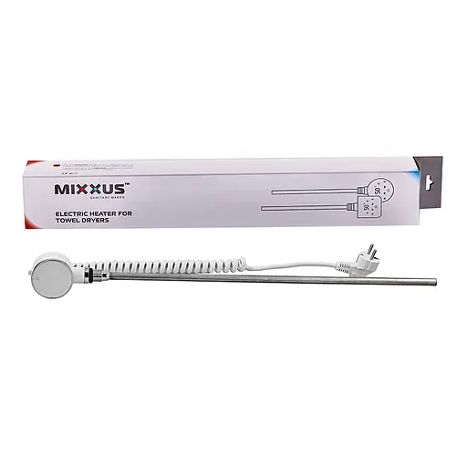 Тэн электрический Mixxus TEH-0103 для полотенцесушителей 300W white MI6625 - фото 2