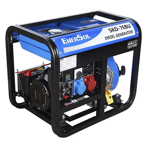 Генератор дизельний EnerSol Kit Energy 6.5 кВт SKD-7EBU - фото 3