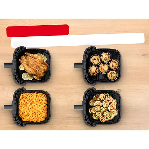 Мультипіч Tefal Easy Fry Silence 1670 Вт темно сіра-чорна (EY551HE0) - фото 11