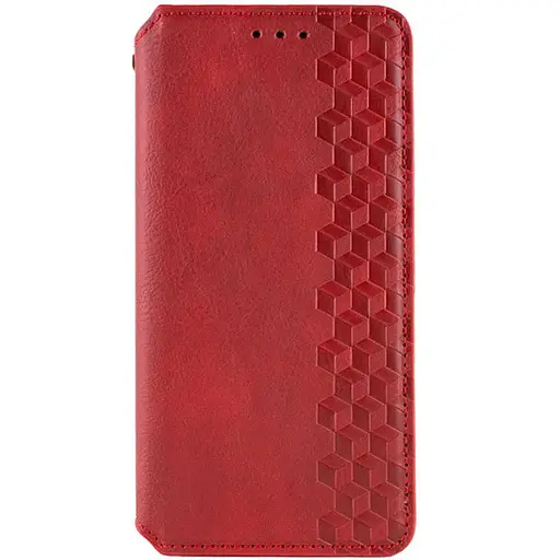 Шкіряний чохол-книжка GETMAN Cubic (PU) для Samsung Galaxy M14 5G Червоний