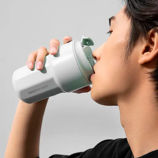 Термокружка Xiaomi DailyElements Drink Cup 420 мл Black (DE08BH003)  - фото 5