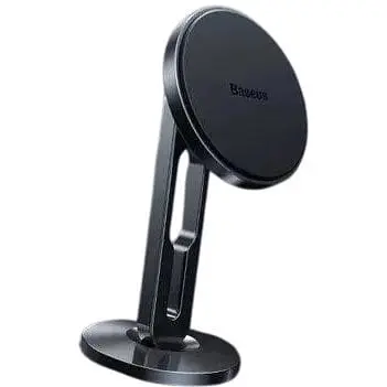 Автодержатель для телефона Baseus Hollow Magnetic Car Mount Holder with clamping function Vertical type SULK-0 - фото 1