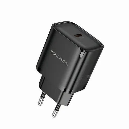 Зарядное устройство Borofone BA84A Type-C ABS-пластик поддержка PD и QC черный - фото 2