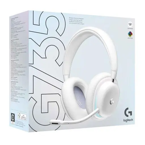 Навушники Logitech G735 Off White з мікрофоном (981-001083) - фото 5