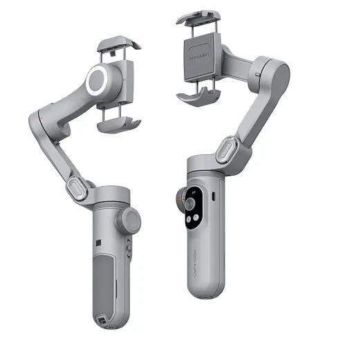 Триосьовий стабілізатор Aochuan Professional Gimbal Stabilizer for Smartphone Smart X Pro Сірий - фото 5