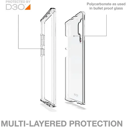 Протиударний чохол Gear4 Crystal Palace D3O для Samsung Galaxy S10e Прозорий - фото 7