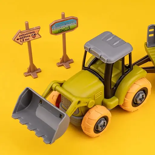 Игровой набор Otamanko Веселый хутор трактор и молочная ферма с коровами - фото 9