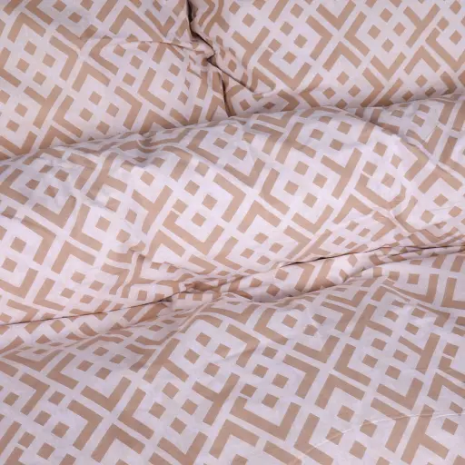 Наволочка Mirson Ranforce Elite Abstract Beige 60х60 см (2200013164821) - фото 3