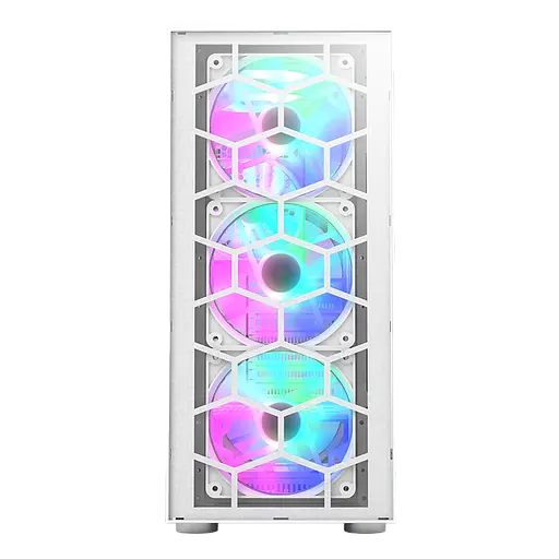 Корпус Montech X3 Glass RGB White (X3 GLASS (W)) - фото 2