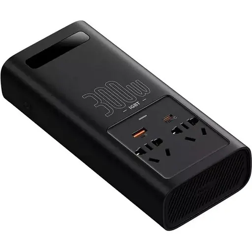 Автомобільний інвертор Baseus IGBT Power Inverter 300W (CGNB010101) Black