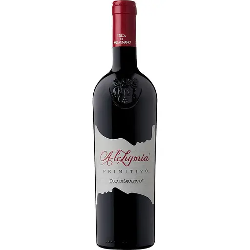 Вино Duca Di Saragnano Alchymia Primitivo Puglia IGT красное полусухое 0.75 л - фото 1