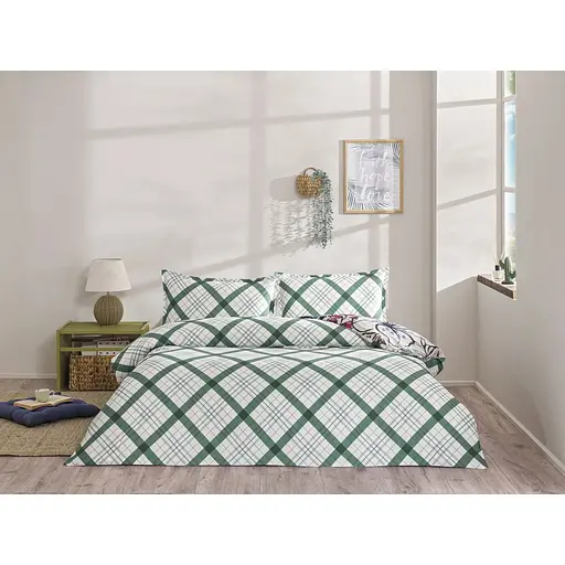 Постільна білизна Sec&Ser Greeny Green Ранфорс Преміум Tac pbe0051580 - фото 5