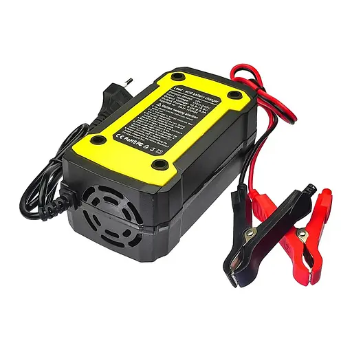 Розумний зарядний пристрій 12V 6A для гелевих, кислотних, AGM акумуляторів - фото 2