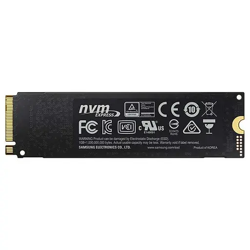 Накопитель SSD Samsung m.2 NVMe 500Gb 970 EVO Plus PCIe 3.0 480 512 (MZ-V7S500BW) U1 - фото 3