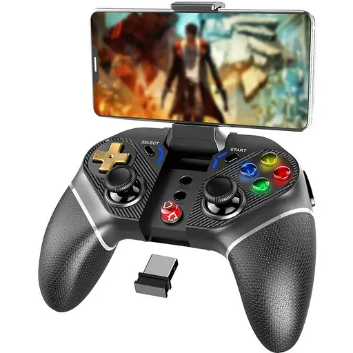 Игровой контроллер iPega golden warrior PG-9218 BT5.0 2.4G Android iOS TV PC - фото 1