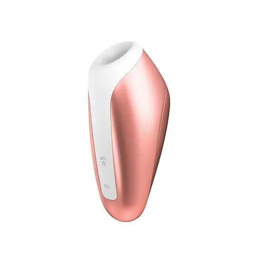 Вакуумний стимулятор клітора з вібрацією Satisfyer Love Breeze помаранчевий - фото 2