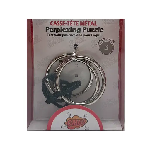 Металева головоломка "Perplexing puzzle" Bambi 5562D-11, 3 складність - фото 1