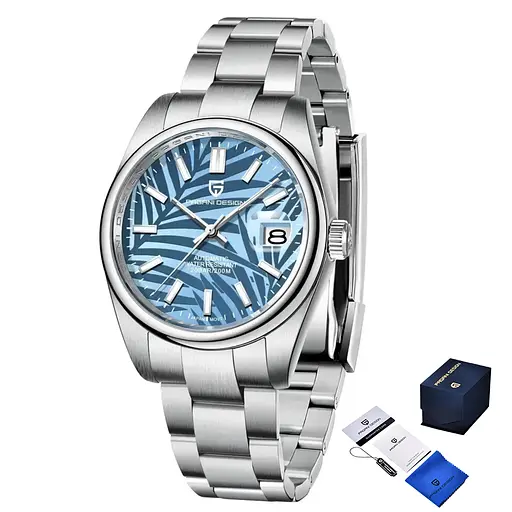 Наручний годинник чоловічий PD-1715 Silver-Blue Pagani Design acs0031117 - фото 1