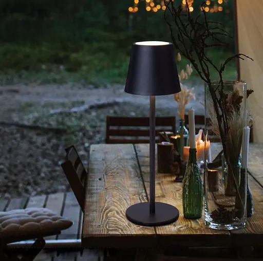 Настольная лампа с аккумулятором KLOODI DECO TA-5V POP 3K BK - фото 2