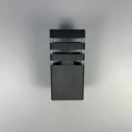 Вуличний світильник в чорному корпусі | Line F | Арт. 8024-1W BK - фото 3