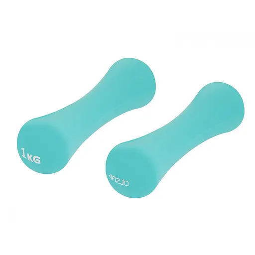 Гантели виниловые 4FIZJO 2 x 1 кг 4FJ0190 (P-5907739312006) - фото 5