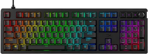 Клавиатура HyperX Alloy Rise PBT HX Red RGB Black (7G7A3AA)