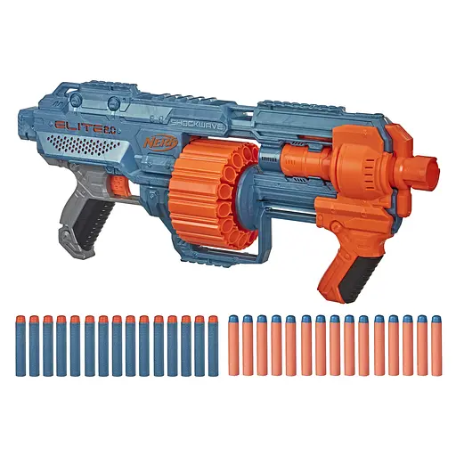 Уцінка. Іграшкова зброя бластер Hasbro Nerf Shockwave RD-15 Elite 2.0 (E9527)