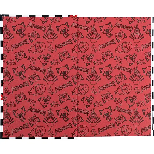 Книга записная Kite Aggretsuko AR25-199 А6 80 листов ячейка твердая обложка (AR25-199) - фото 3