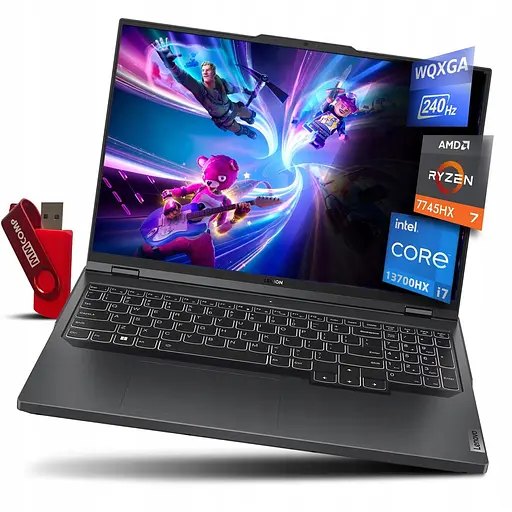 Ноутбук GAMINGOWY Lenovo Legion 5 PRO R7 64GB 4TB 2560x1600 IPS RTX 4070