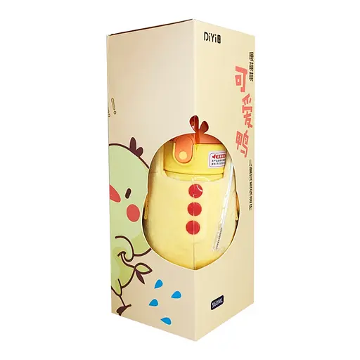 Термос-поильник с силиконовой трубочкой Цыпленок MGZ-0315(Chicken) 560 мл - фото 2