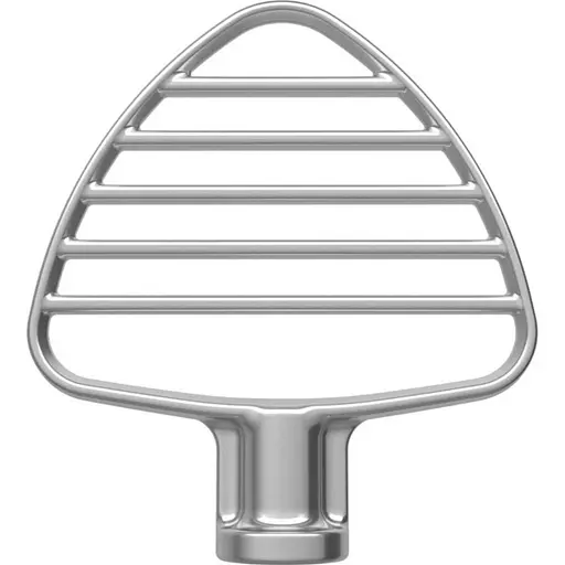 Насадка-лопатка KitchenAid 5KSMPB5SS для чаші 4.8, 4.7, 4.3 л (00000050434) - фото 1