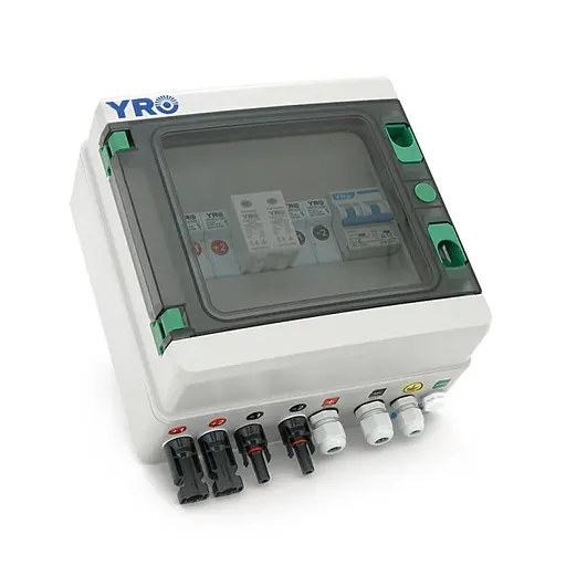 Комбінатор для сонячних систем YRO YRPVB-2/1CB DC550V з блискавкозахистом - фото 2