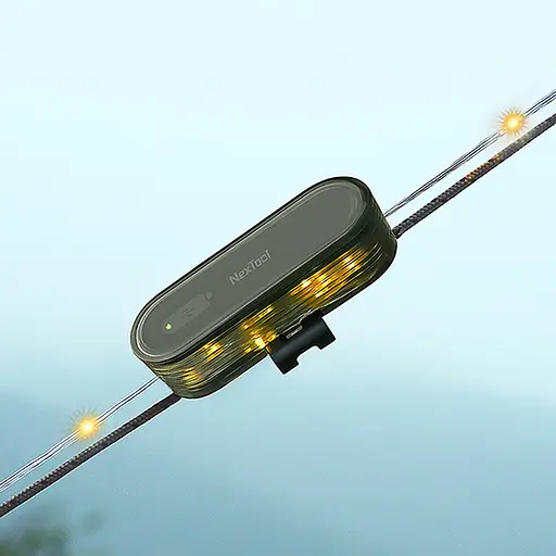 Ліхтар-гірлянда для кемпінгу на батарейках Xiaomi Nextool Twinkle Light NE20282 Червоне світло, Кріплення на велосипеді - фото 10